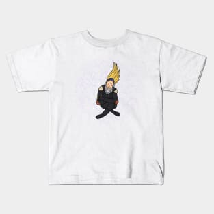 Sitting Happy Present Mic Kids T-Shirt